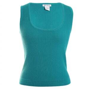 NEW OOLALA tank sweater in teal